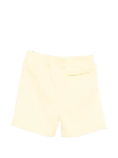 Givenchy Logo Shorts In Yellow