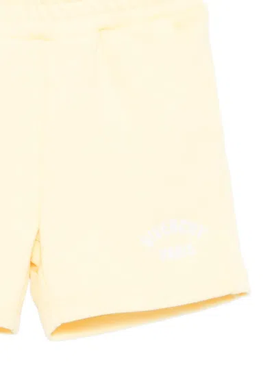 Givenchy Logo Shorts In Yellow
