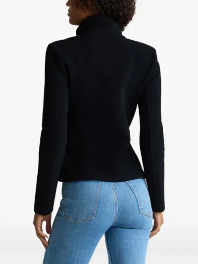 St John Buttoned Jacket In Black