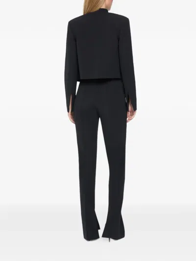 Genny Split Trousers In Black