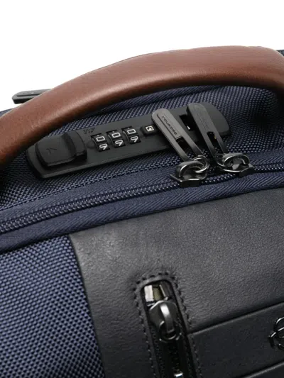 Piquadro Fast-check Laptop Backpack In Blue