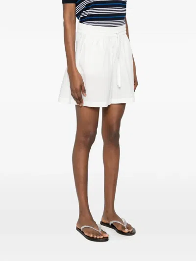 P.a.r.o.s.h Elasticated Shorts In White