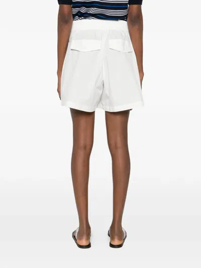 P.a.r.o.s.h Elasticated Shorts In White
