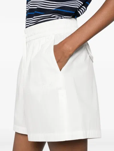 P.a.r.o.s.h Elasticated Shorts In White