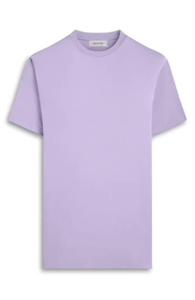 Bugatchi Hank Solid Pima Cotton T-shirt In Purple