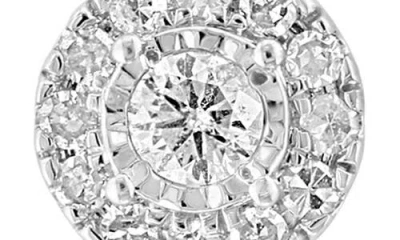 Effy Diamond Stud Earrings In Silver