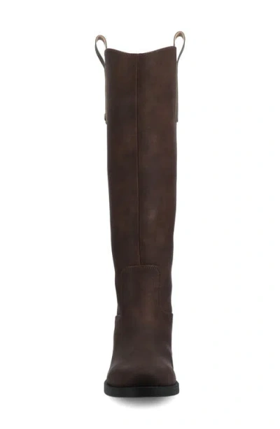 Journee Collection Gema Knee High Boot In Multi