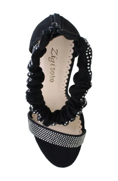 Zigisoho Ankle Strap Stiletto Sandal