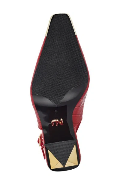 Ninety Union Jane Cap Toe Slingback Pump In Multi