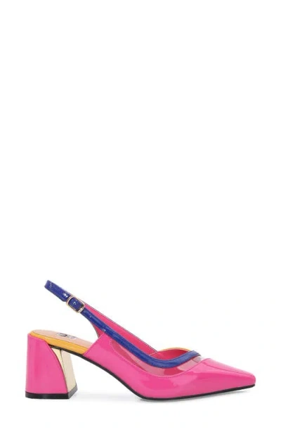 Ninety Union Regine Slingback Pump In Multi