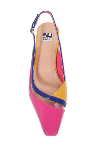 Ninety Union Regine Slingback Pump In Multi