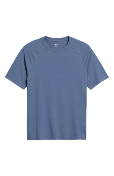 Zella Endurance Performance T-shirt In Blue