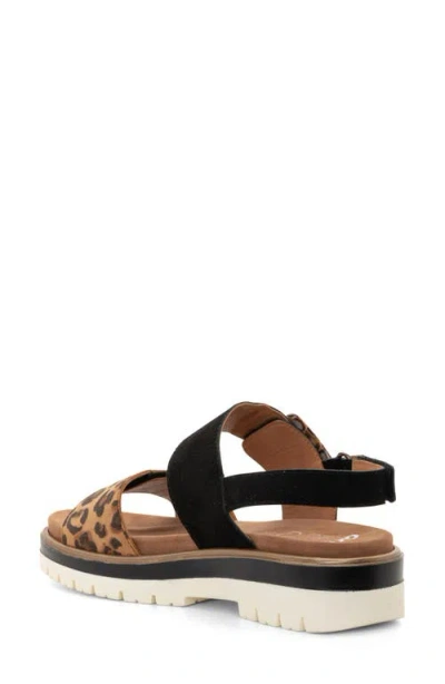 Ara Marbella Slingback Platform Sandal In Multi