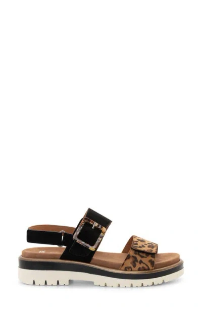 Ara Marbella Slingback Platform Sandal In Multi