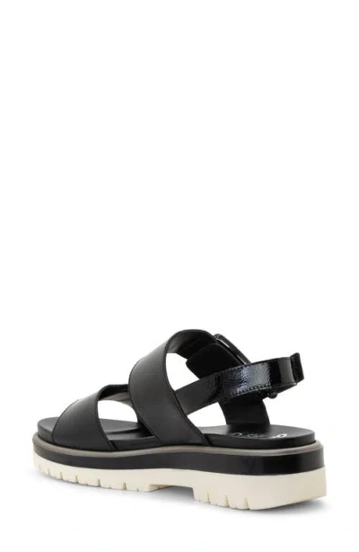 Ara Marbella Slingback Platform Sandal In Black