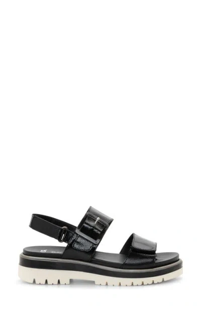 Ara Marbella Slingback Platform Sandal In Black
