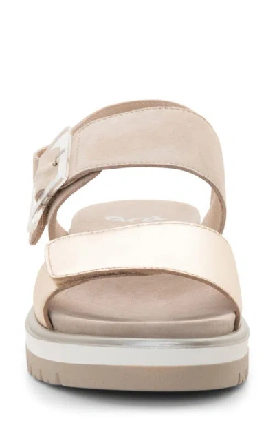 Ara Marbella Slingback Platform Sandal In Multi