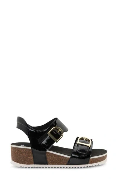 Ara Nova Slingback Platform Wedge Sandal In Multi