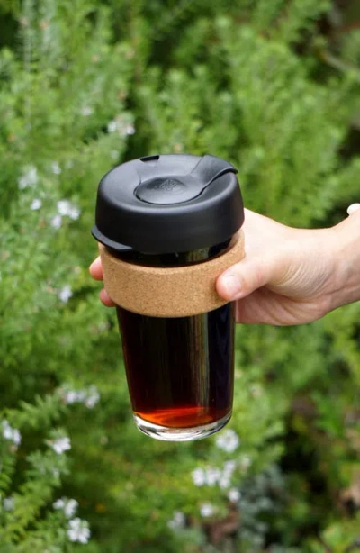 Keepcup Brew Cork Reusable Coffee Cup In Black