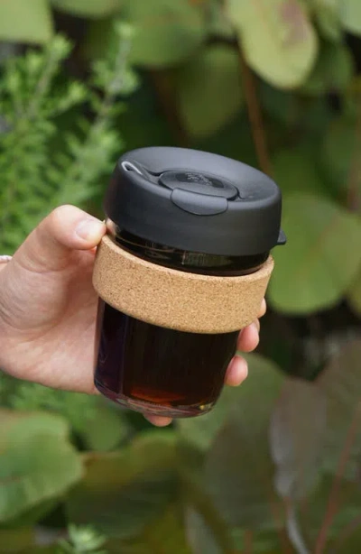Keepcup Brew Cork Reusable Coffee Cup In Black