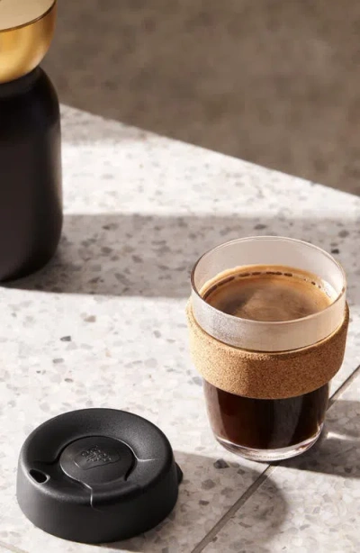 Keepcup Brew Cork Reusable Coffee Cup In Black