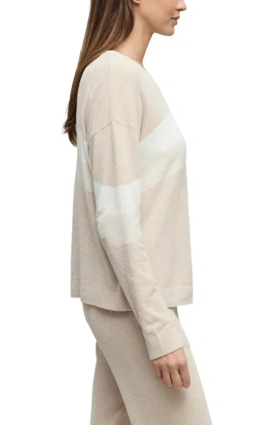 Barefoot Dreams Wavy Pullover In Neutral