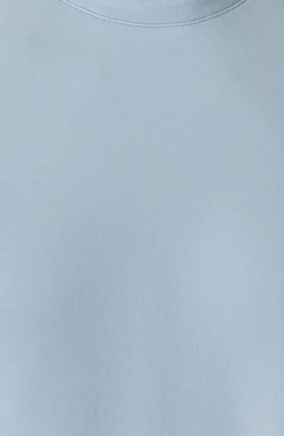 Robert Barakett The Barakett Textured Tee In Light Blue