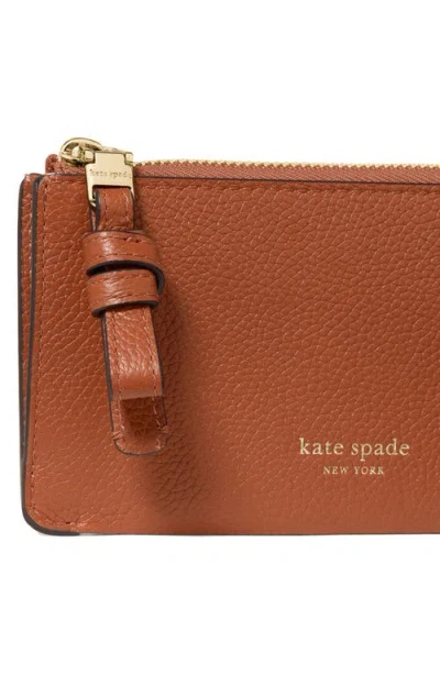 Kate Spade New York Loop Pebbled Leather Card Case