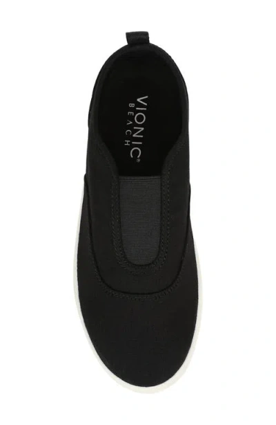 Vionic Cobalt Slip-on Sneaker In Black