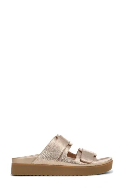 Vionic Riviera Wedge Sandal In Brown