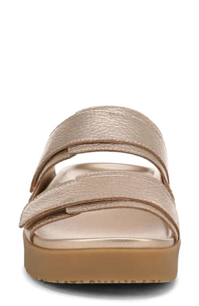 Vionic Riviera Wedge Sandal In Brown