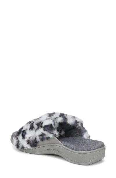 Vionic Relax Ii Plush Slide Sandal In Multi