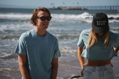 Ariko Beach T-shirt In Blue