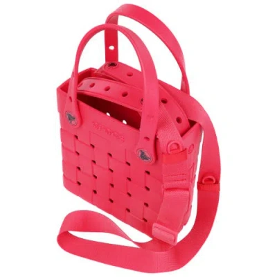 Crocs Small Sbody Tote In Digital Raspberry