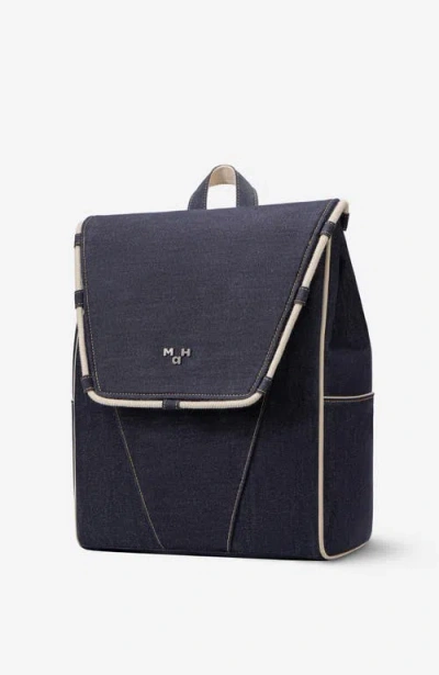 Mah Young Denim Backpack In Blue