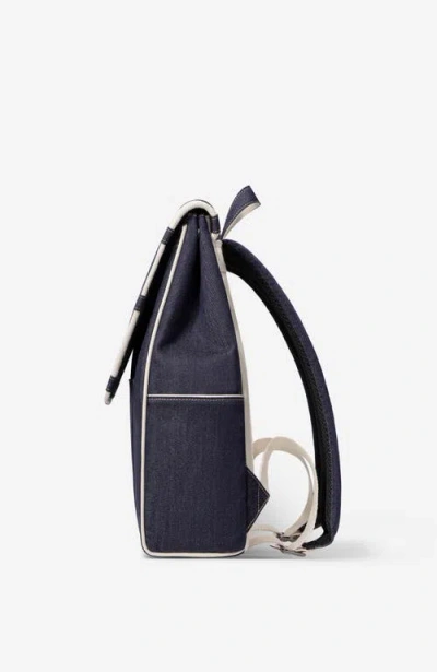 Mah Young Denim Backpack In Blue