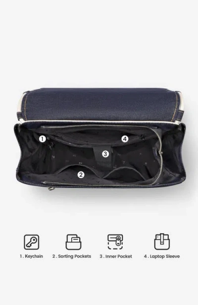 Mah Young Denim Backpack In Blue