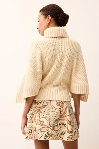 Marie Oliver Annika Popover Sweater In Ivory In Neutral