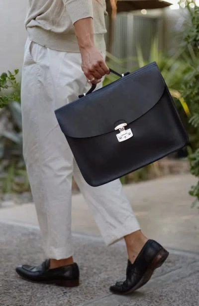 Ezra Arthur Executive Briefcase In Black