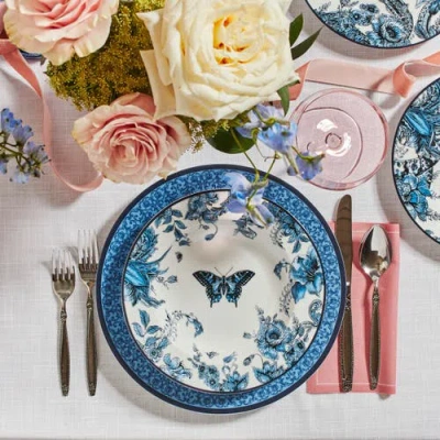 Marchesa Monarcha 12pc Dinnerware Set In Blue