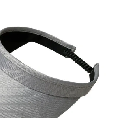 Glove It Solid Coil Womens Visor In Gray