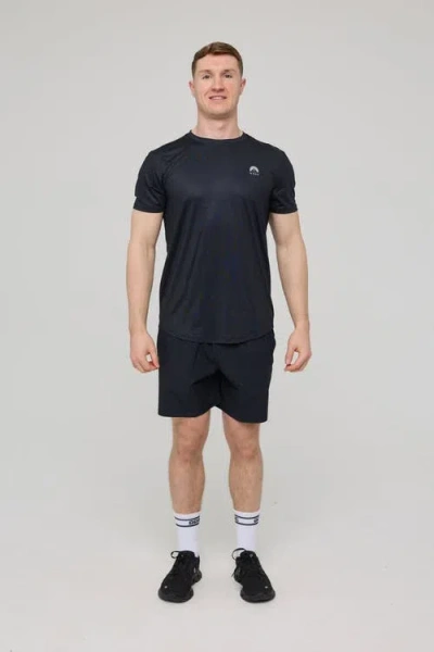 Oosc Elite Gym T-shirt Black In Black