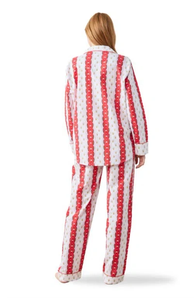 Printfresh Long Pj Set In Multi