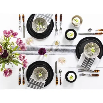 Solino Home Linen Table Runner In Multi