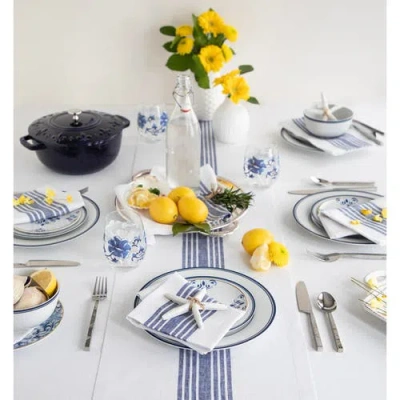 Solino Home Linen Table Runner In Multi