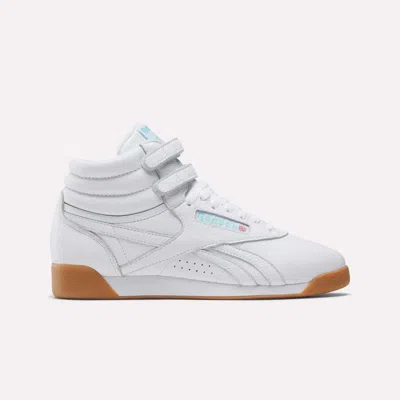 Reebok Womens  F/s Hi In Blue/footwear White/gum
