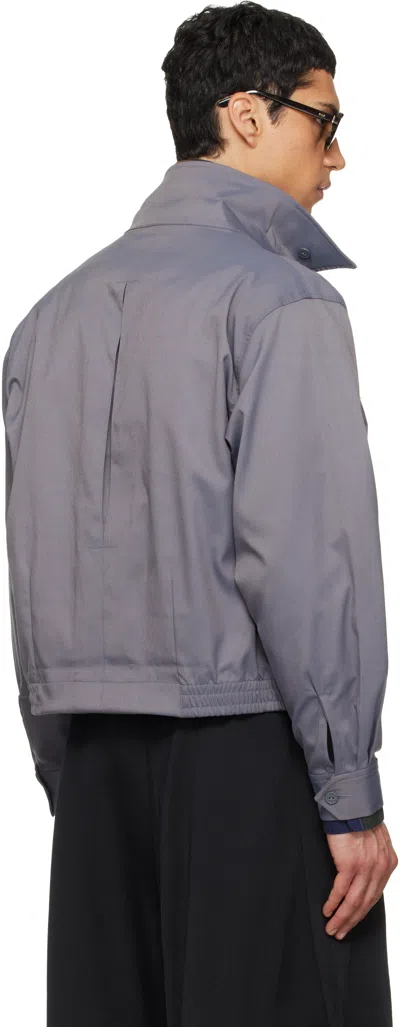 Needles Zip Jacket In Gray
