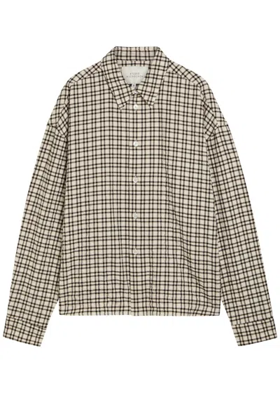 Studio Nicholson Checked-pattern Button-fastening Shirt In Multi