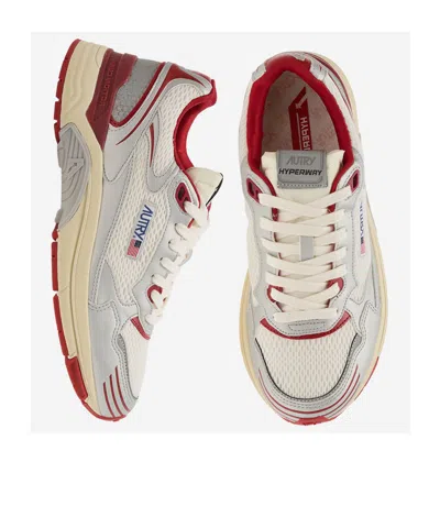 Autry Multicolor Hyperway Sneakers In Gray