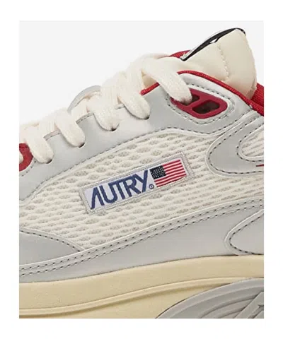 Autry Multicolor Hyperway Sneakers In Gray
